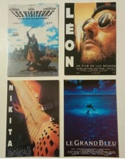 4 carte postale avec Jean Reno