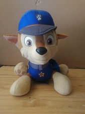 Peluche Chien Policier Pat Patrouille Paw Patrol Chase 30 x 25 Cm Sac à Dos
