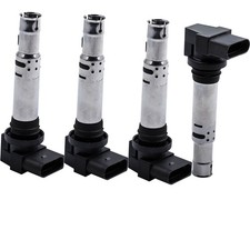 4x Bobine D'allumage for Audi A1 A2 A3 Seat Ibiza Skoda Vw Golf Polo 1.2 1.4