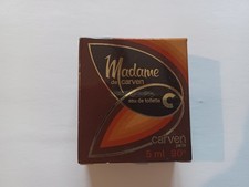 Miniature MADAME de CARVEN Eau de toilette 5 ml pleine avec sa boite d'origine