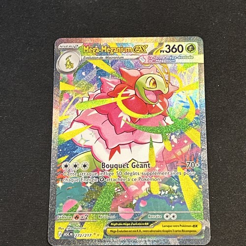Carte pokemon mega - meganium, ex
