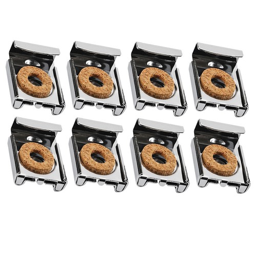 Pcs verre fixation clips - 8,