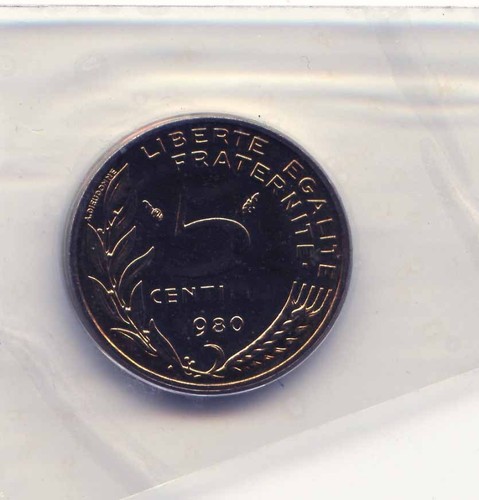 Centimes lagriffoul 1980 - centimes,