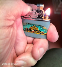 Ancien briquet Essence  Style Art Deco- Stream Line