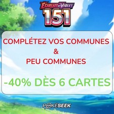 Choississez vos COMMUNES PEU COMMUNES Carte Pokémon MEW 151 EV3.5 FR NEUVES
