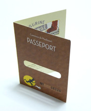 PASSEPORT HADDOCK PEINTURE N° 69 FIGURINE TINTIN LA COLLECTION OFFICIELLE 2014