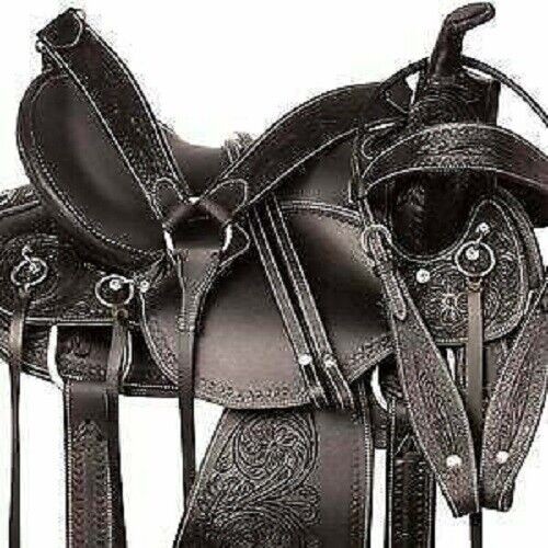 Selle western cuir à - selle,