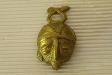 Pendentif Art Africain en bronze Baoulé Akan, Ghana, Côte d'Ivoire ~1960