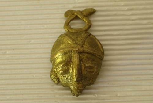 Pendentif art africain - pendentif,