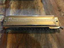HARMONICA CHROMATIQUE HOHNER "THE 64 CHROMONICA"  TONALITÉ DO ANNÉES 90 NEUF