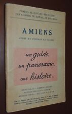 GUIDES ILLUSTRÉS MICHELIN DES CHAMPS DE BATAILLE (1914-1918)  AMIENS  1919