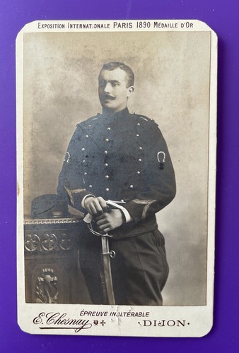 Photo cdv 1890 chesnay - cdv,