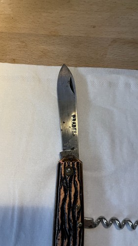 Ancien couteau poche - de,