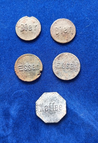Jetons rationnement allemand - jetons,