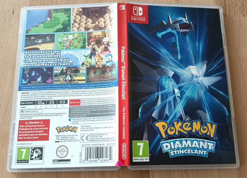 Switch boîte pokémon diamanr - boîte,