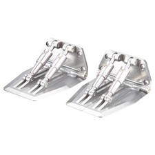 1 Paire de Plaques de Pression D'eau de Volets de Garniture En Aluminium