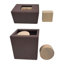 en bois, cube, puzzle