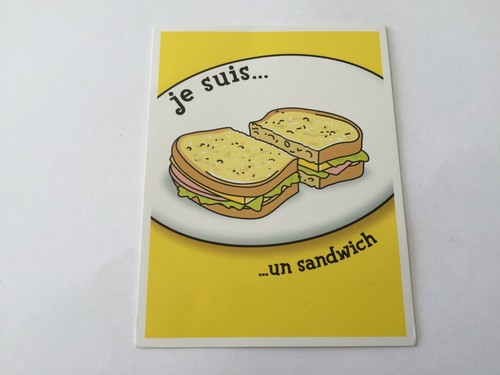 Carte suis sandwich - carte,