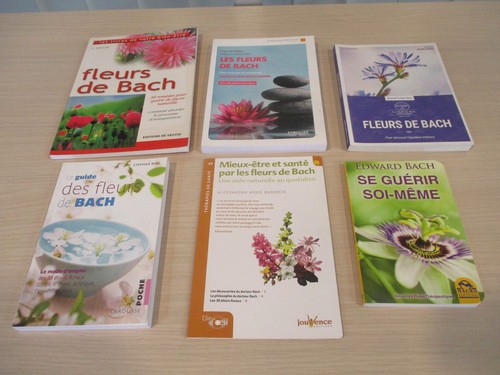 Lot livres sur les fleurs - sur,