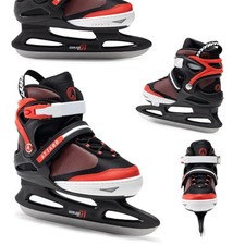 Patin a Glace Enfants et Jeunes Tailles 36-41 EU Patins a Glace avec Réglage ...