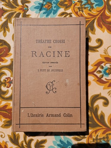 Théatre choisi racine - de,