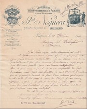 1916 Fabr.Pesage  Charette Mesurage Balance Romaine Bascule Wagonnet Tonneau Vin