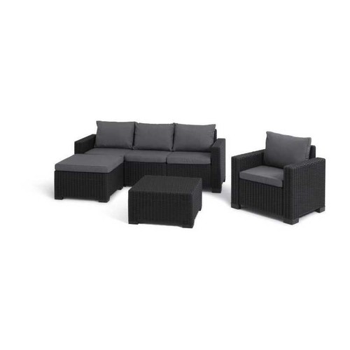 Salon jardin en resine - de,