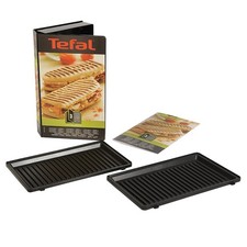 Coffret Snack Collection - 2 plaques grill-panini + 1 livre de recettes XA800312