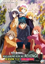 Masamune-kun no Revenge Saison 1-2 DVD d'anime japonais doublé en anglais...