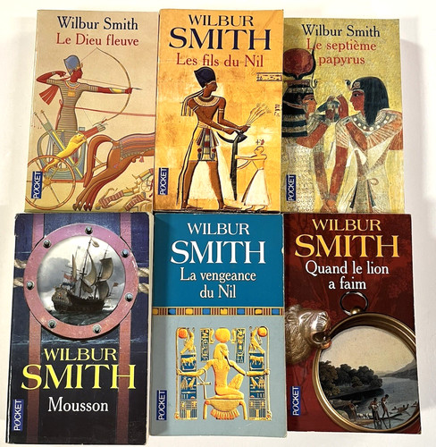 Livres wilbur smith dieu - 6,