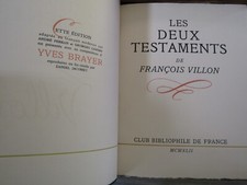 Villon / Les deux testaments /