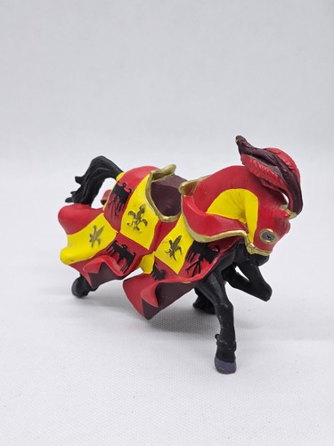 Figurine cheval médiéval - figurine,