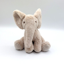 Peluche éléphant beige gris