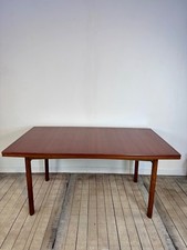 Table a allonges de style scandinave en teck fabrication française  1960