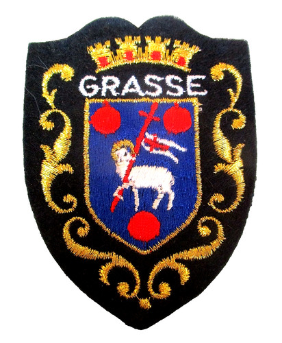 Ecusson grasse - grasse, ♦️