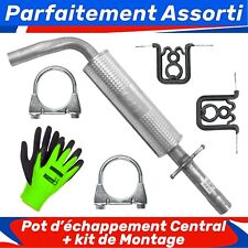 Pot d’échappement central