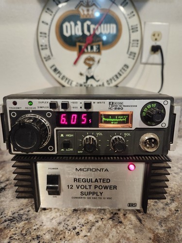 Icom 280 vhf - 280, meter