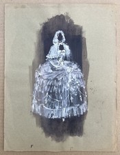 Dessin maquette costume - dessin,