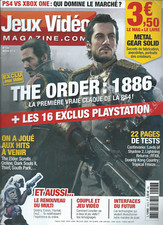 JEUX VIDEO MAGAZINE N° 158 MARS 2014 THE ORDER 1886 PS4 ELDER SCROLLES DARK SOUL