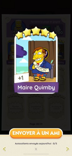 Maire quimby carte monopoly - maire,