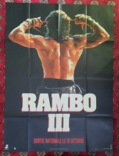RAMBO III Peter MacDonald 1988 Stallone Affiche française Originale Par CASARO