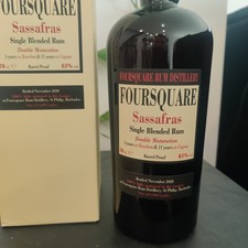 Rhum Rum Foursquare Sassafras Velier