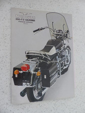 prospectus catalogue : MOTO GUZZI  850 T3 california + tarif  1981