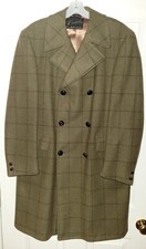 Vtg Crombie Men's Wool Green