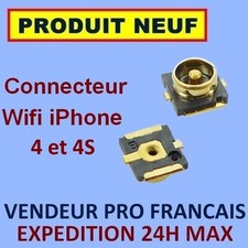 PRISE CONNECTEUR NAPPE ANTENNE WIFI SUR CARTE MERE IPHONE 4 & 4S ✖NEUF ENVOI 24H