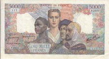 5000 Francs - Empire Français