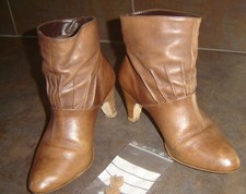 BOTTINES POINTURE 39 EN CUIR
