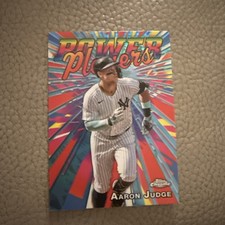 2025 Topps Chrome Power Players #PP-1 Aaron Judge - Yankees 