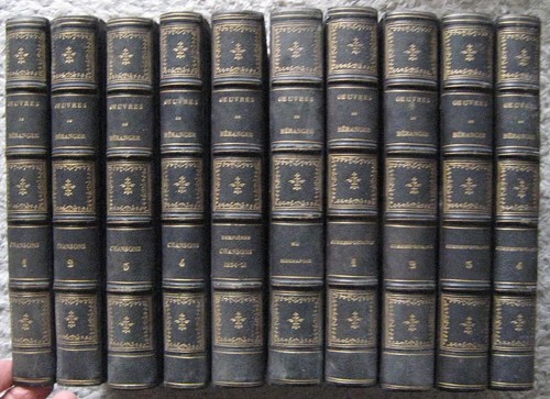 Rare oeuvres beranger chansons - rare,
