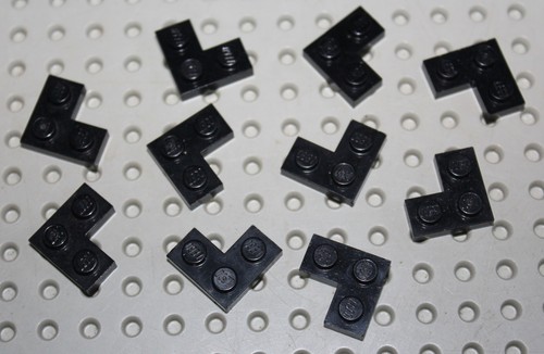 Lego black plate x - lego, 10